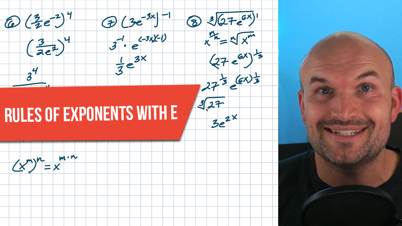 Featured image for “Apply Rules Of Exponents with e to Simplify”
