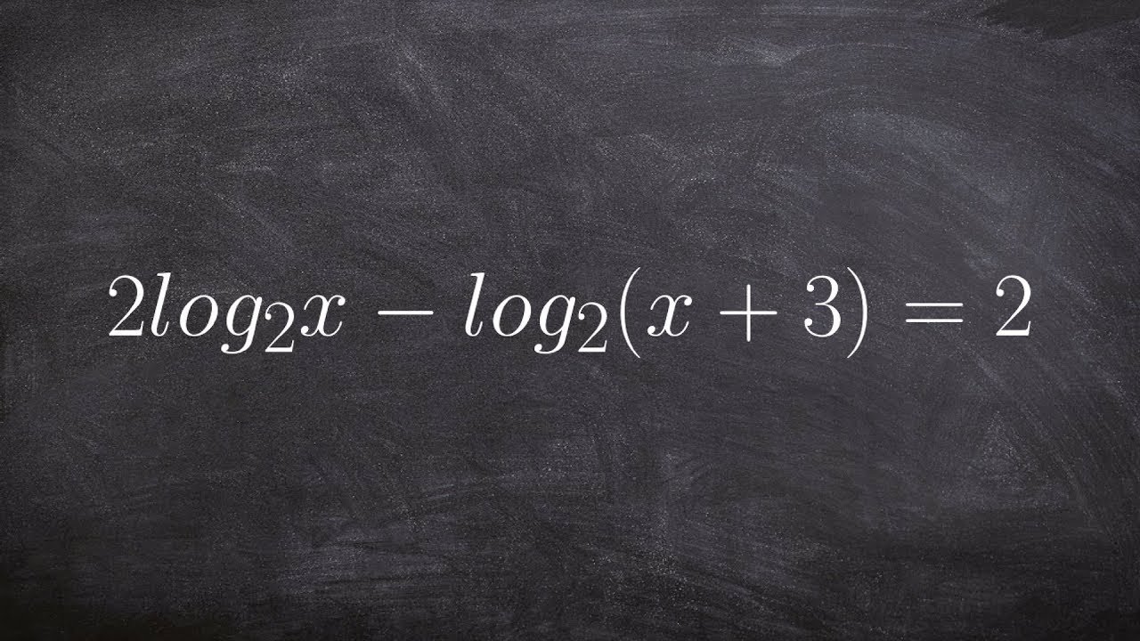 Featured image for “Solve Logarithmic Equations”