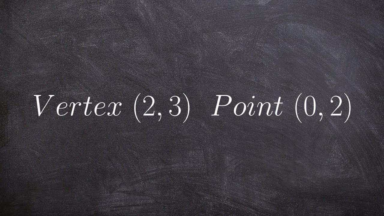 Featured image for “Write the Equation of a Quadratic (A2)”