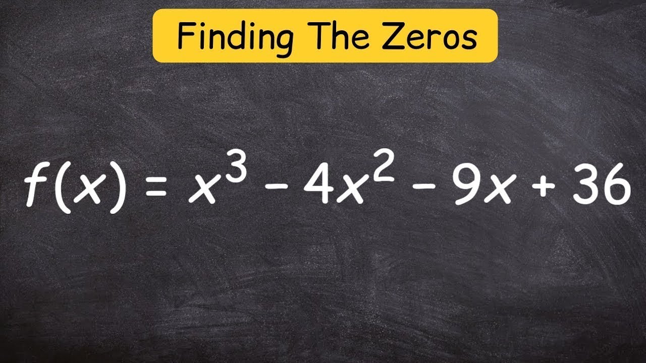 Featured image for “Zeros of a Polynomials by Factoring (A2/PC)”