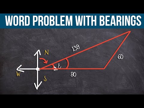 Tips on Solving Word Problems with Bearings
